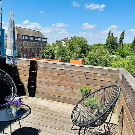 Feelslikehome - Urbane Altbauwohnung Mit Dachterasse& Parkplatz Bochum Exterior photo