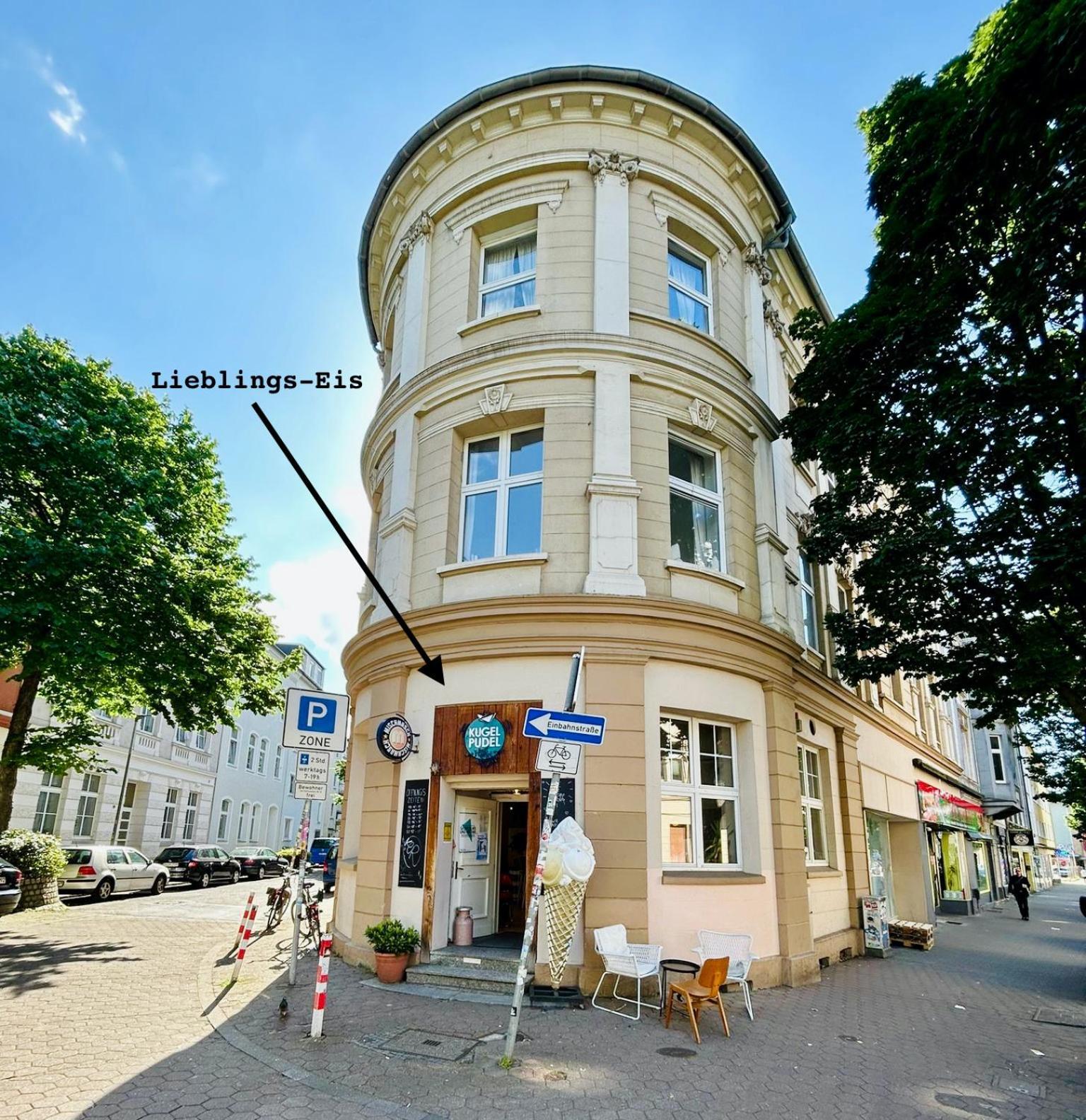 Feelslikehome - Urbane Altbauwohnung Mit Dachterasse& Parkplatz Bochum Exterior photo